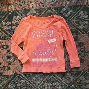 PEEK A Party Without A Cake Is Just A Meeting Long Sleeve Top Size 12-18m